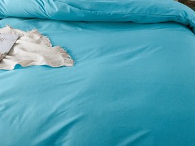XPOSE® Bavlnené Renforcé obliečky EVITA na dve lôžka - azúrové