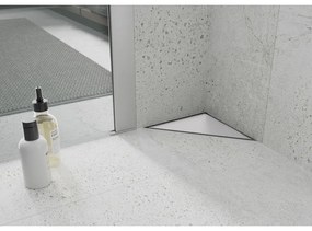 Mexen Flat nerezový sprchový žľab rohový, 1010320