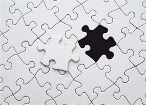 Sklenený obraz puzzle (70x50 cm)