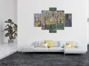 Obraz - Georges Seurat, A Sunday on La Grande Jatte, reprodukcia (150x105 cm)