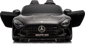 LEAN CARS Elektrické autíčko Mercedes GT63 AMG DK-GT63 24V LCD tichý motor čierne