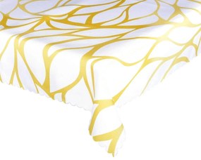Obrus s nešpinivou úpravou, Eline, žltá 100 x 140 cm