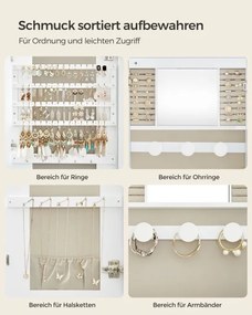 Závesná šperkovnica JJC026W01