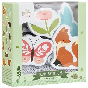 A Little Lovely Company - penové hračky do vane - kamaráti z lesa