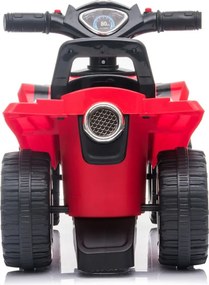 LEAN CARS Zvuková signalizácia Quad ride 551-G Red