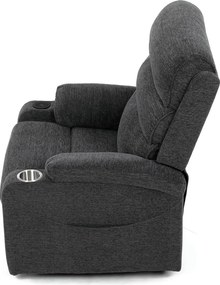 Elektrické polohovacie kreslo TV-S8348 GREY2 Farba: Sivá