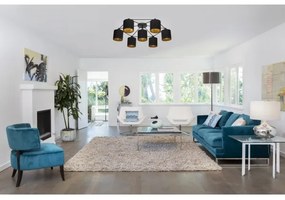 Eglo 97895 - Prisadený luster STAITI 7xE27/40W/230V