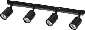 Toolight Toolight, JNH030-4C, stropné bodové svietidlo, 4× GU10, 55 cm, čierna, OSW-56218
