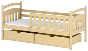 Detská posteľ 90 x 200 cm Tarra (s roštom a úl. priestorom) (borovica). Akcia -10%. Vlastná spoľahlivá doprava až k Vám domov. 1012980