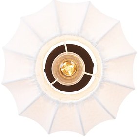 Japandi stropné svietidlo biele 25 cm - Madleine