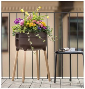 Plastová samozavlažovacia pestovateľská nádoba Urbalive – Plastia