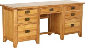 Pracovný stôl so 7 zásuvkami, 180x60x84 cm