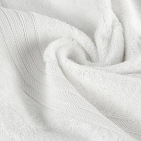 BAVLNENÝ UTERÁK AURA 50X90 CM BIELA