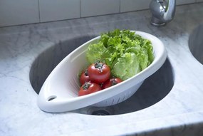 BAMA Oválny sitko s doskou, biely