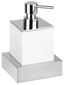 Sapho Sapho, X-STEEL dávkovač mydla na postavenie 200ml, biela, XS104W