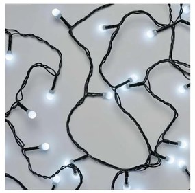 LED Vianočná vonkajšia reťaz 80xLED/13m IP44 studená biela