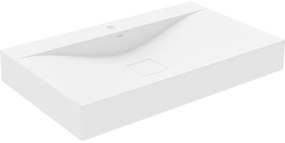 Mexen Poli, umývadlo na dosku z konglomerátu 80 x 48 cm, biela, 23028001