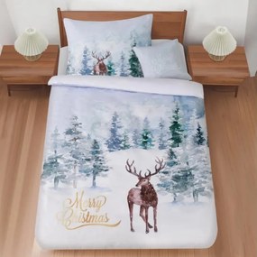 Jahu 3D Obliečky mikrosatén – Lesný pokoj (140×200, 70×90, 45×45 cm)