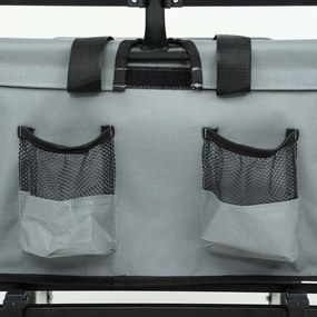 Zahradní vozík TYRS 145L šedý