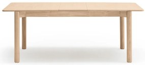 Rozkladací jedálenský stôl v dekore jaseňa 160x100 cm Atlas - Teulat