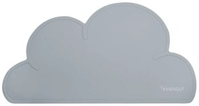 Tmavosivé silikónové prestieranie Kindsgut Cloud, 49 x 27 cm