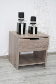 AKCE Noční stolek HAVANA dub lanýž II.jakost