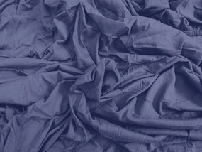 Jersey plachta HIGHFIT tmavomodrá 90 x 200 cm