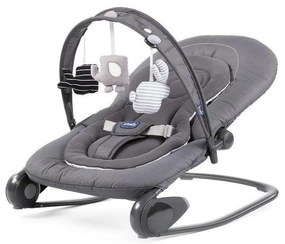 Chicco - Detská hojdačka HOOPLA tmavošedá