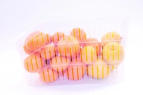 Organizér, košík do chladničky aj police – ADEL vysoký, transp., 30 x 13 x 17 cm