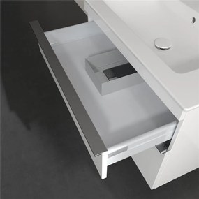 VILLEROY &amp; BOCH Venticello závesná skrinka pod umývadlo, 2 zásuvky, 753 x 502 x 590 mm, Glossy White, A92501DH