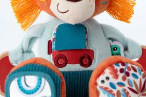 Lilliputiens – textilná hračka s aktivitami - lev Jack