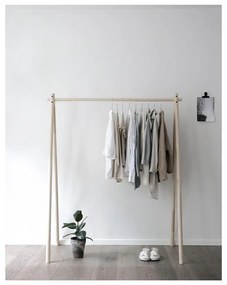 Vešiak z borovicového dreva Karup Design Hongi Natural