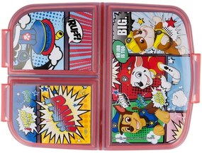 Multibox na desiatu pre chlapcov Labková patrola / Paw Patrol s 3 priehradkami