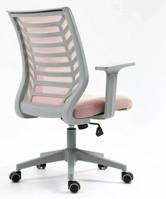 SI Otočná stolička Q-320 ružová