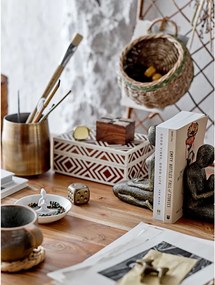 Hnedý dekoratívny drevený úložný box 6,5x4,5x4 cm Cemile – Bloomingville