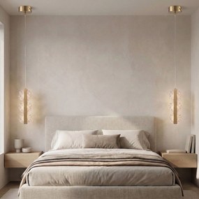 Toolight Toolight, LED stropné svietidlo, 9W, 1000lm, G150-3CP, zlatá matná, OSW-04706