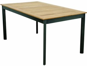 Doppler CONCEPT - záhradný teakový stôl 150 x 90 x 75 cm, hliník + teak