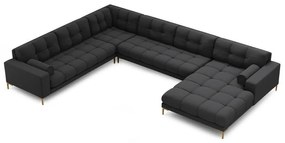 Tmavosivá rohová pohovka (ľavý roh) Bali – Cosmopolitan Design