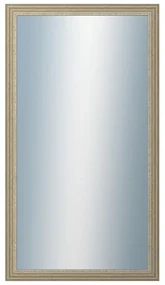 DANTIK - Zrkadlo v rámu, rozmer s rámom 50x90 cm z lišty LYON strieborná (2704)
