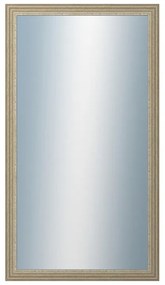 DANTIK - Zrkadlo v rámu, rozmer s rámom 50x90 cm z lišty LYON strieborná (2704)