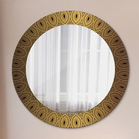 Okrúhle ozdobné zrkadlo Grécka ozdoba fi 60 cm