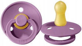 Kaučukový cumlík BIBS Colour 0m+ Farba: fialová