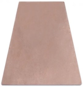 Koberec prateľný POSH Shaggy, plyšový, Hrubý, protišmykový, špinavo ružová Veľkosť: 120x160 cm
