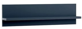Nástěnná police Eleganzo 120 cm indigo