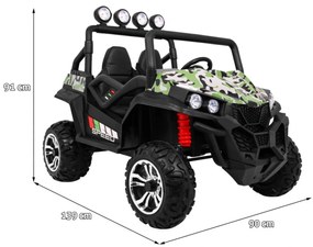 RAMIZ Elektrická bugina Grand Buggy 4x4  - camo - 4x45W - 24V5AH - 2023