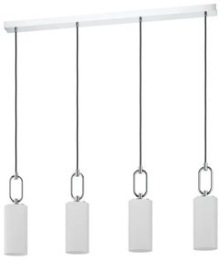 Eglo 390129 - Luster na lanku MAJANA 4xE27/40W/230V lesklý chróm