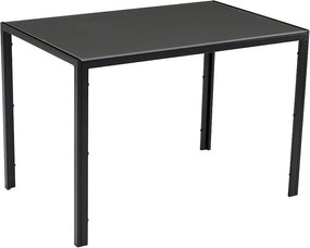 Jedálenský set 4x stolička + stôl Catini Austin - Sivá