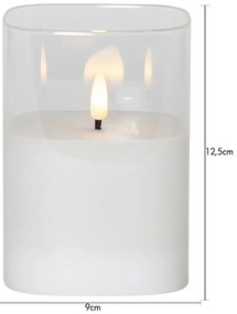 LED sviečka na baterky (výška 12,5 cm) Flamme – Star Trading