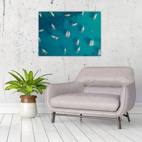 Obraz - Plachetnica (70x50 cm)