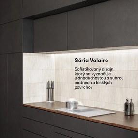 Klarstein Indukčná varná doska Velaire s digestorom | 4 varné zóny | 8400 W | 80 cm